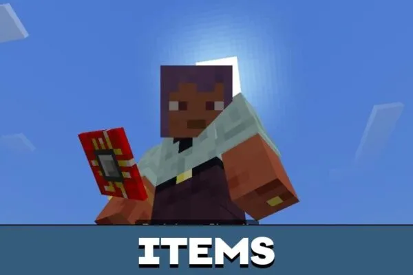 Items from Computers Mod for Minecraft PE