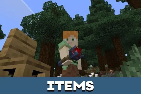 Items from TerraNova Mod for Minecraft PE