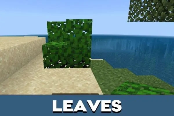 Leaves from Fruit Mod for Minecraft PE