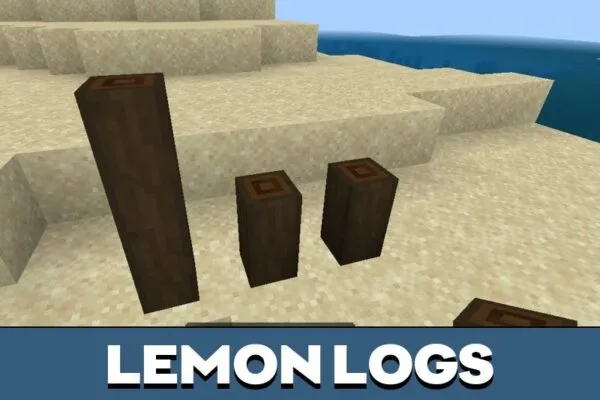 Logs from Fruit Mod for Minecraft PE