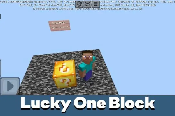 Lucky one block from Download Lucky Blocks Map for Minecraft PE