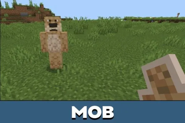 Mob from Talking Tom mod for Minecraft PE