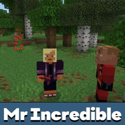 Mr Incredible Mod for Minecraft PE