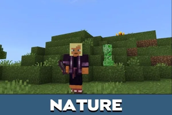 Nature from Truly Bedrock Texture Pack for Minecraft PE