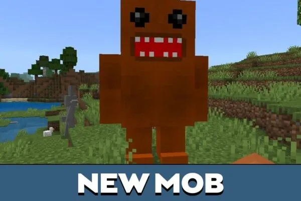 New Mob from Domo Kun Mod for Minecraft PE