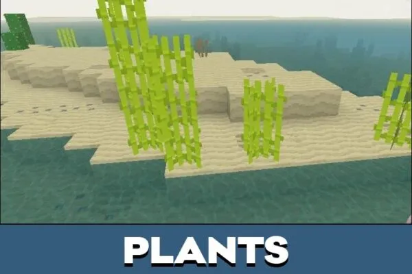 Plants from Foggy Visions Texture Pack for Minecraft PE