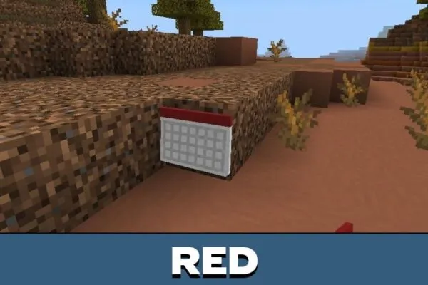 Red Calendar Mod for Minecraft PE