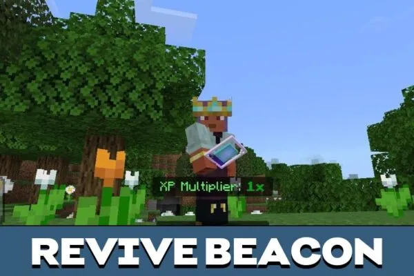 Revive Beacon from Levels SMP Mod for Minecraft PE