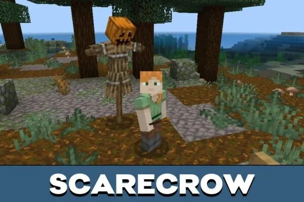 Scarecrow from TerraNova Mod for Minecraft PE