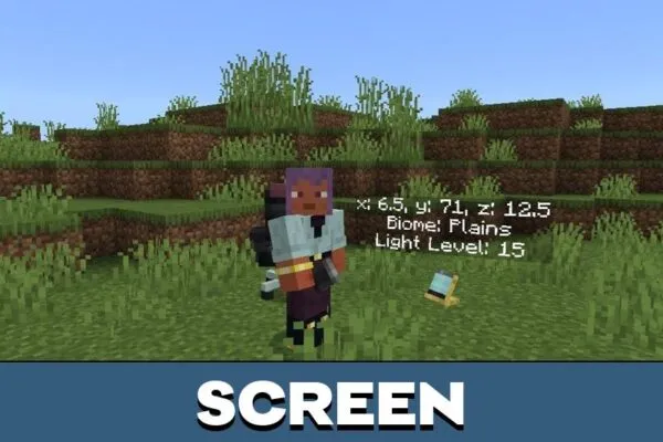Screen from Computers Mod for Minecraft PE