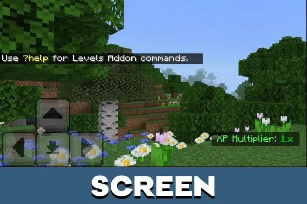 Screen from Levels SMP Mod for Minecraft PE