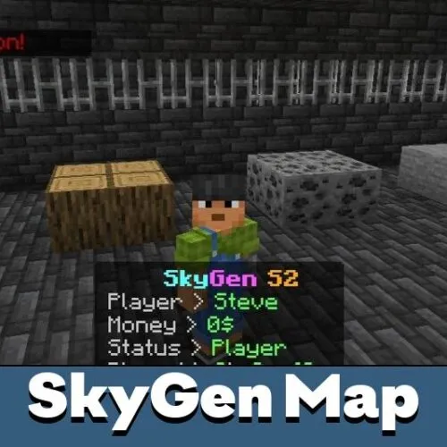 SkyGen Map for Minecraft PE