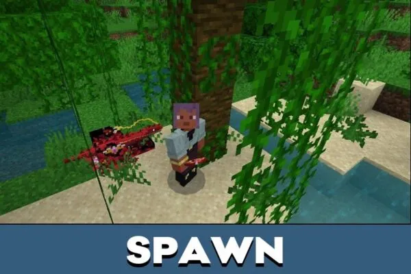 Spawn from Myth and Dragons Mod for Minecraft PE