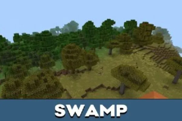 Swamp from Farther Horizons Texture Pack for Minecraft PE