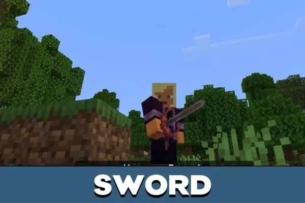 Sword from Smilers Mod for Minecraft PE