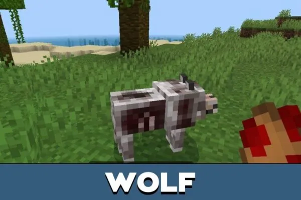 Wolf from Zombie Crisis Mod for Minecraft PE