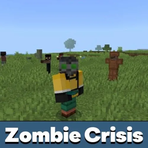 Zombie Crisis Mod for Minecraft PE
