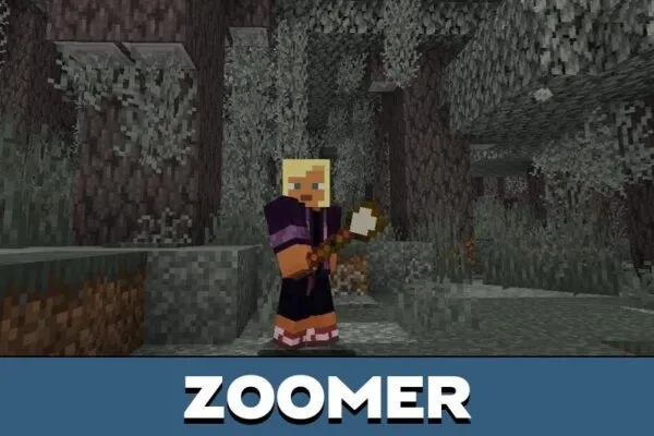 Zoomer from Crazy Tools Mod for Minecraft PE