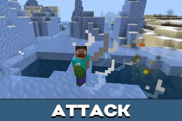 Attack from Throwable Grenades Mod for Minecraft PE