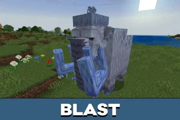 Blast from Dino Mod for Minecraft Bedrock