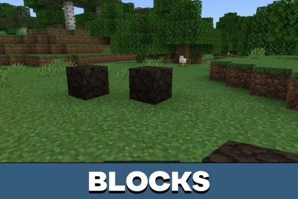 Blocks from Fungus Hazard Mod for Minecraft PE