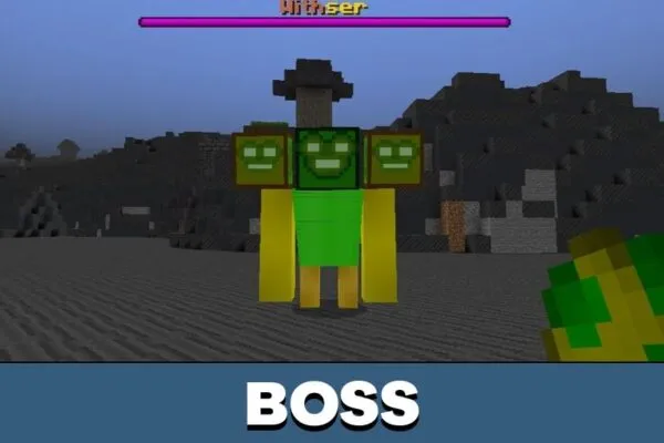 Boss from Darklands Mod for Minecraft PE