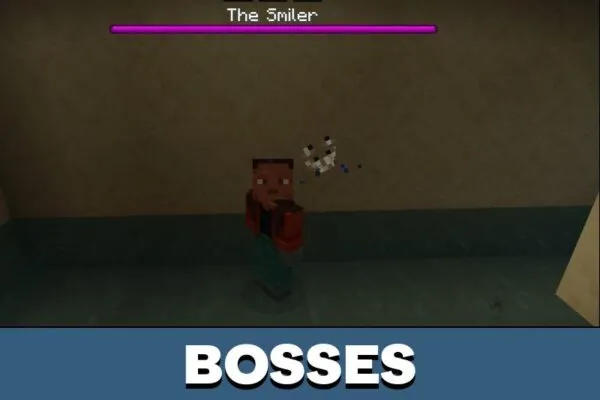 Bosses from Immersive Horror Mod for Minecraft PE