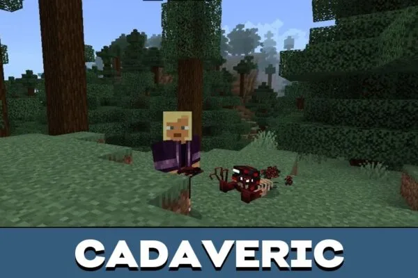 Cadaveric from Infection Gaze Gloom Mod for Minecraft PE