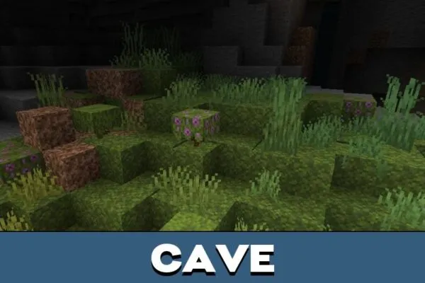 Cave from SERP Shader for Minecraft PE