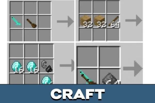 Craft from Musket Mod for Minecraft PE