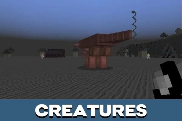 Creatures from Darklands Mod for Minecraft PE
