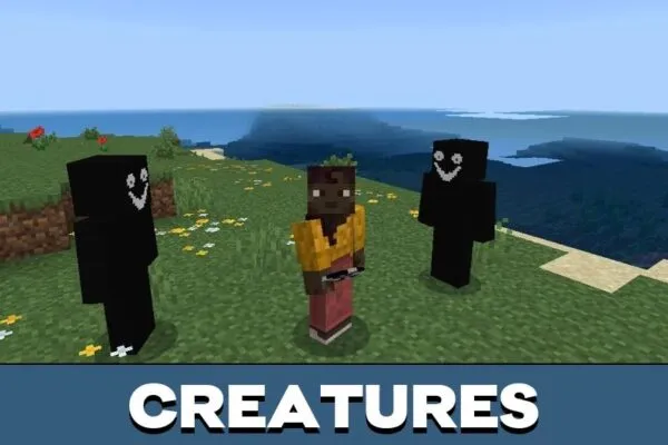 Creatures from Mimic Mod for Minecraft PE