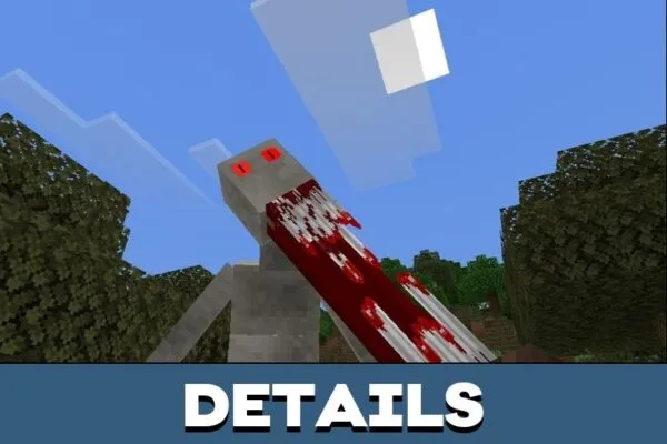 Details from Man in White Mod for Minecraft PE