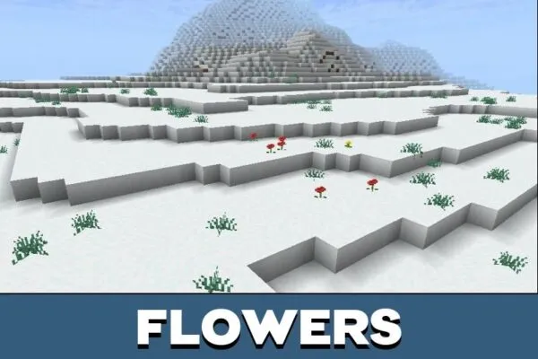Flowers from Fishys Wonderful Shader for Minecraft PE