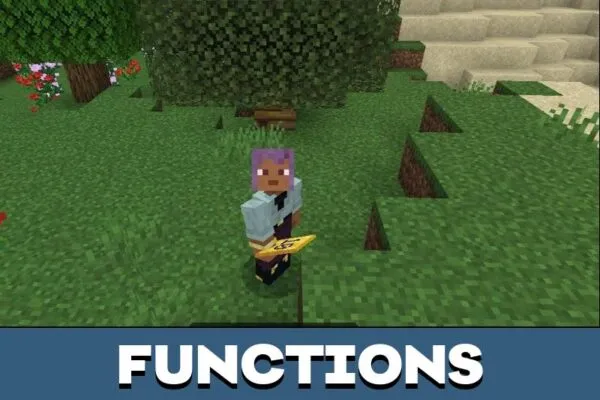 Functions from Essentials Mod for Minecraft PE