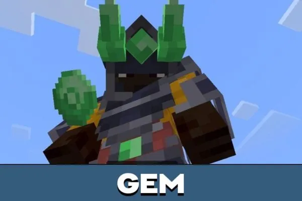 Gem from Spectre Bound Equipment Mod for Minecraft PE