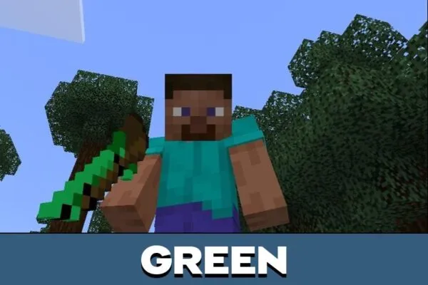 Green Musket Mod for Minecraft PE