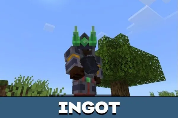 Ingot from Spectre Bound Equipment Mod for Minecraft PE