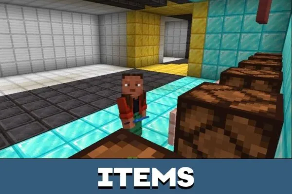 Items from Agg Verse Map for Minecraft PE