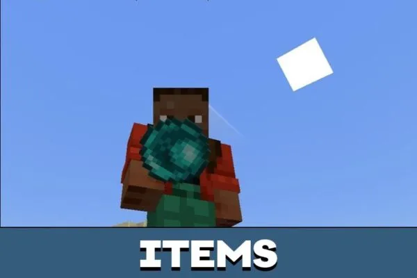 Items from Lunar Moon Mod for Minecraft PE