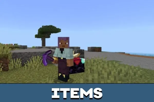 Items from Better Mending Mod for Minecraft PE