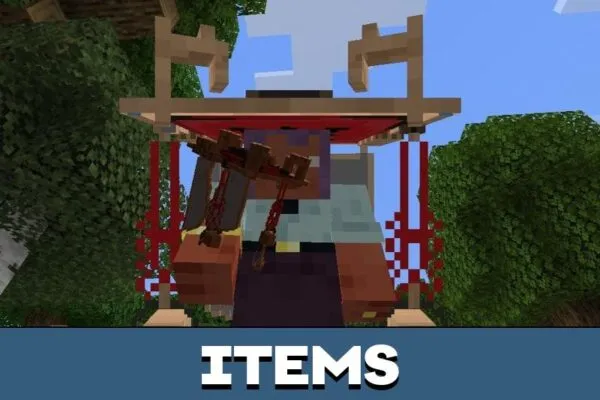 Items from Scaramouche Hat Texture Pack for Minecraft PE