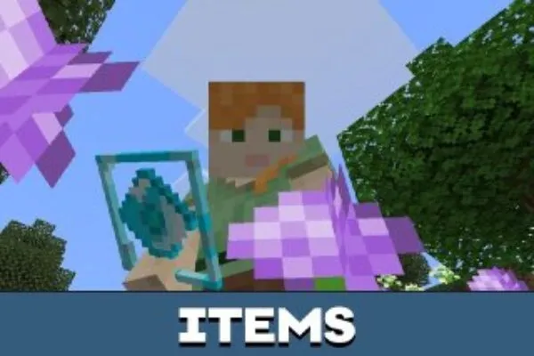 Items from Z Origins Mod for Minecraft PE
