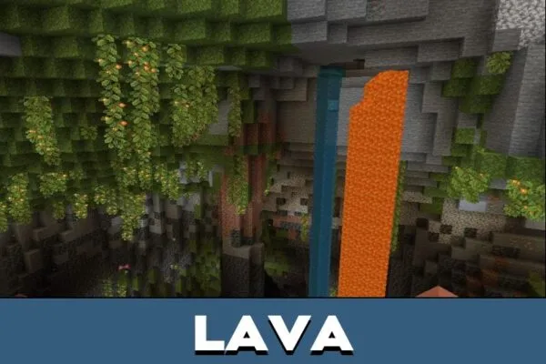 Lava from SERP Shader for Minecraft PE