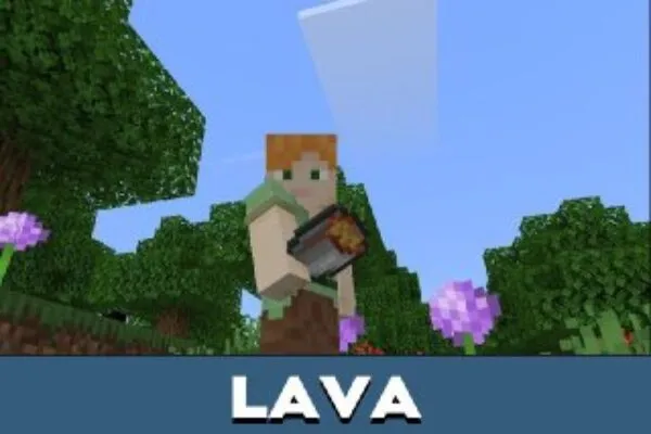 Lava from Z Origins Mod for Minecraft PE