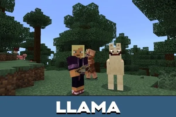 Llama from Infection Gaze Gloom Mod for Minecraft PE