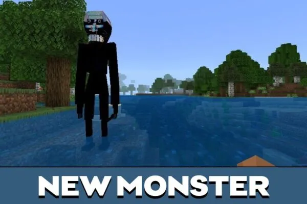 Monster from Silence Mod for Minecraft PE
