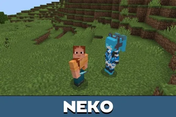 Neko from Lovely Robots Mod for Minecraft PE