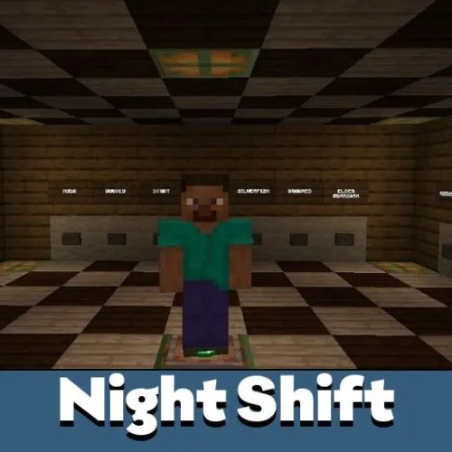Night Shift Survival Map for Minecraft PE