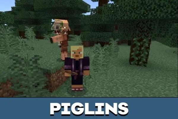 Pigling from Infection Gaze Gloom Mod for Minecraft PE